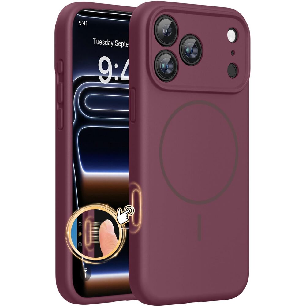 IPhone 17 Pro Case, Integrated Silicone Camera Control Cover, 20M-184PH029